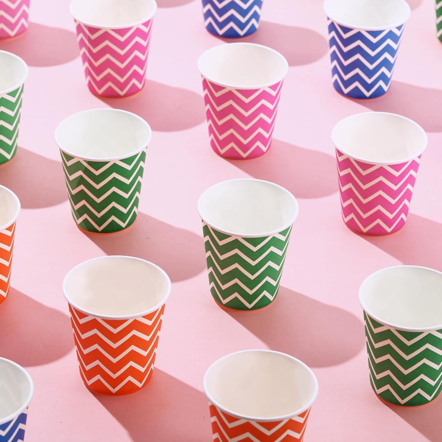 [300 Pack] Paper Cups, 3 oz Disposable Bathroom Cups, Mouthwash Cups, Cold Disposable Drinking Cups for Parties, Picnics, BBQs, Travel and Events (Strips)